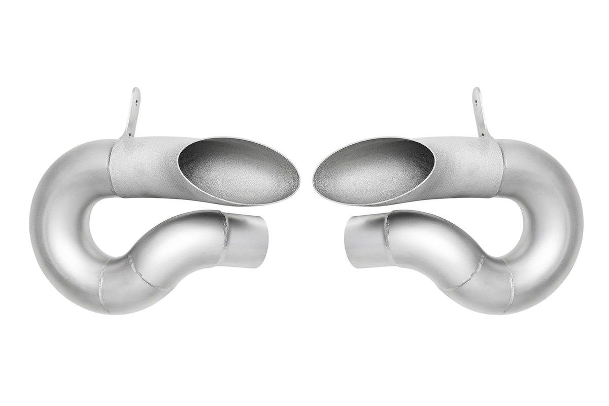 Porsche 992.2 Turbo S SOUL Muffler Bypass Pipes