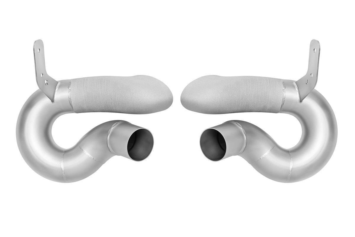 Porsche 992.2 Turbo S SOUL Muffler Bypass Pipes