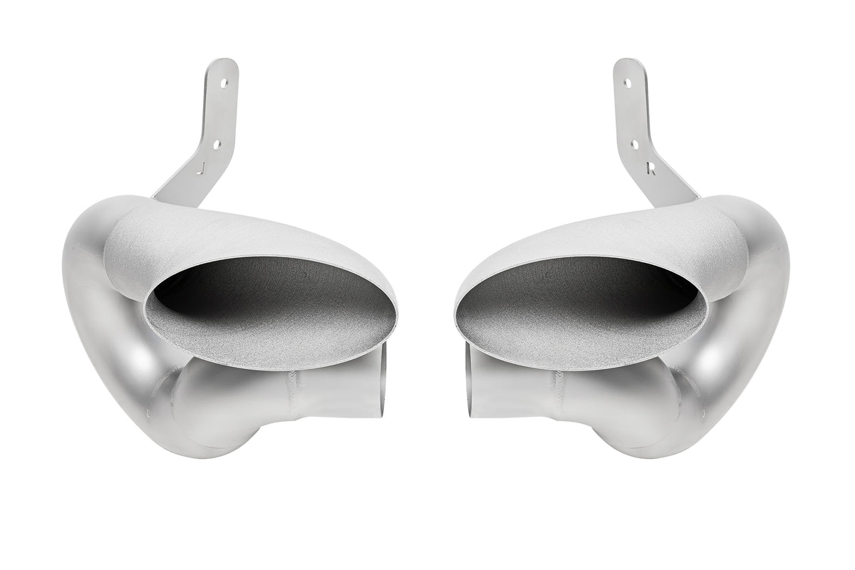 Porsche 992.2 Turbo S SOUL Muffler Bypass Pipes