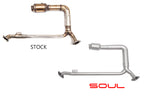 718 Boxster / Cayman SOUL Sport Catalytic Converter Downpipe