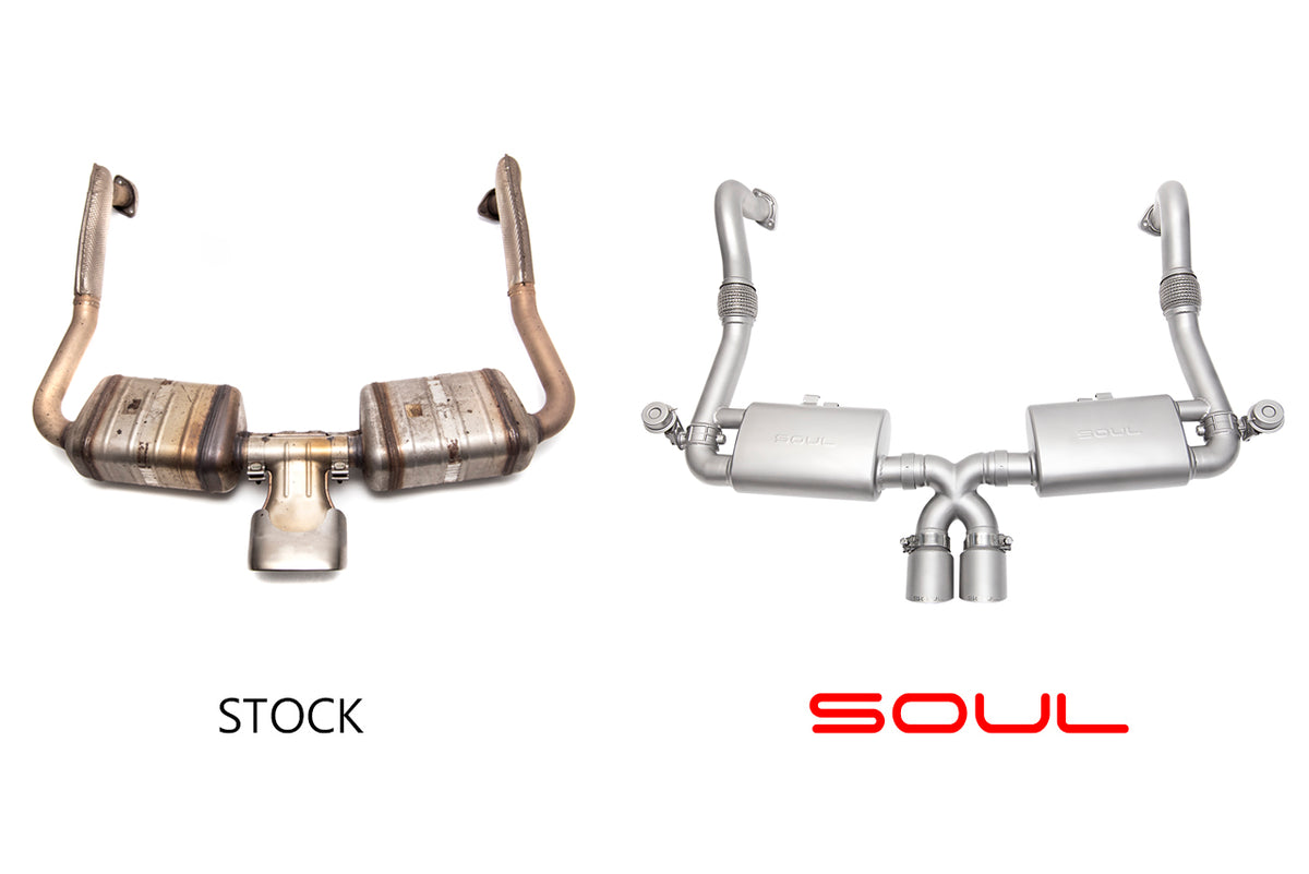 718 Boxster / Cayman SOUL Valved Exhaust System