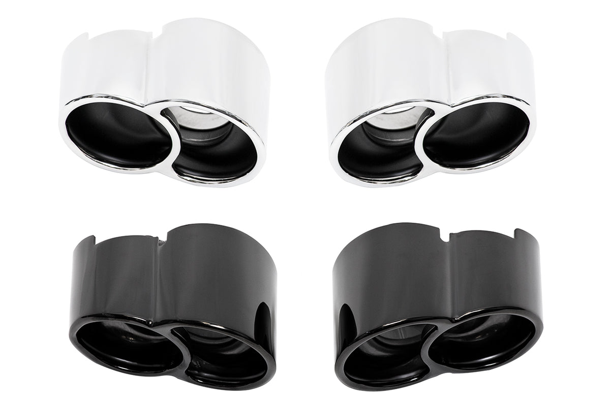 Porsche 996 Turbo X-50 Style Bolt-On Tips Main image