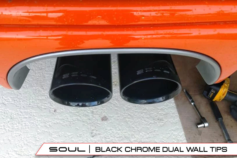 Porsche 987.1 Boxster / Cayman SOUL Bolt-On X-Pipe With Tips