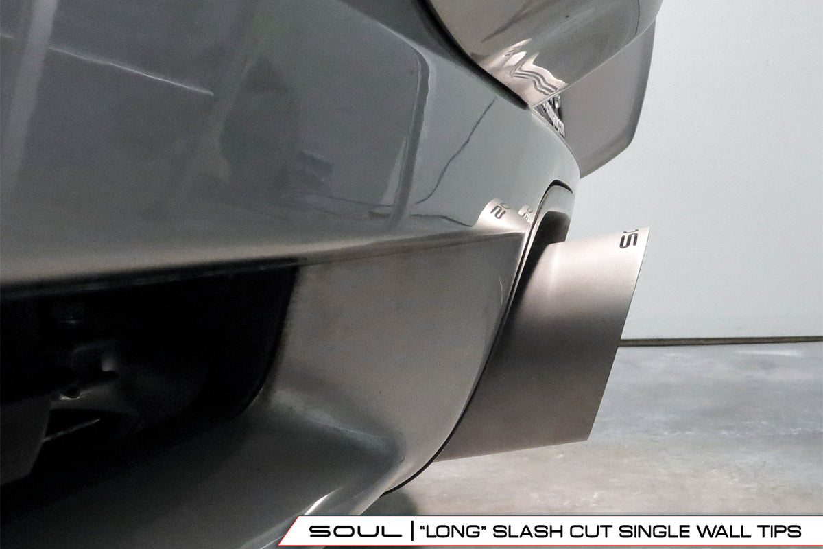 Porsche 987.1 Boxster / Cayman SOUL Bolt-On X-Pipe With Tips
