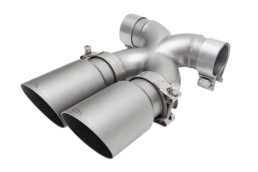 Porsche 987.2 / 981 Boxster / Cayman SOUL Bolt-On X-Pipe With Tips