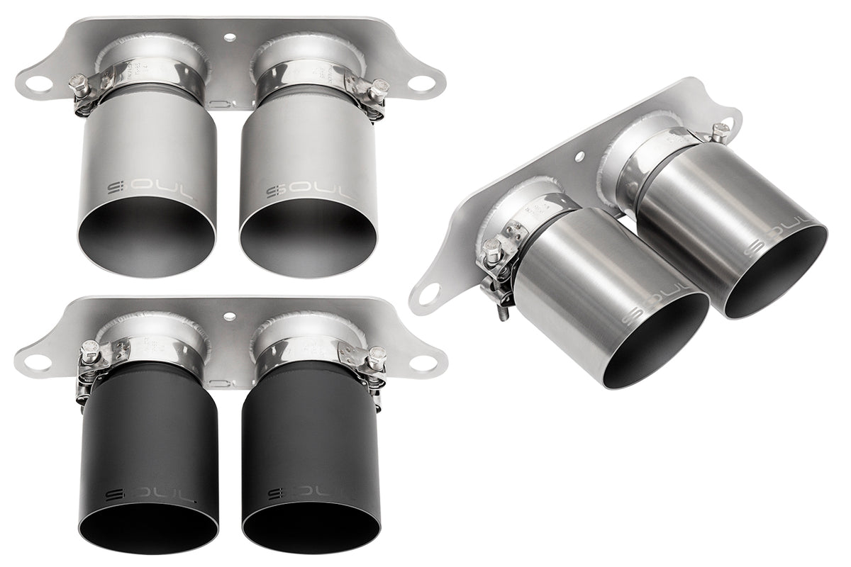Porsche GT3 / GT3 RS SOUL Bolt-On Tips Main image
