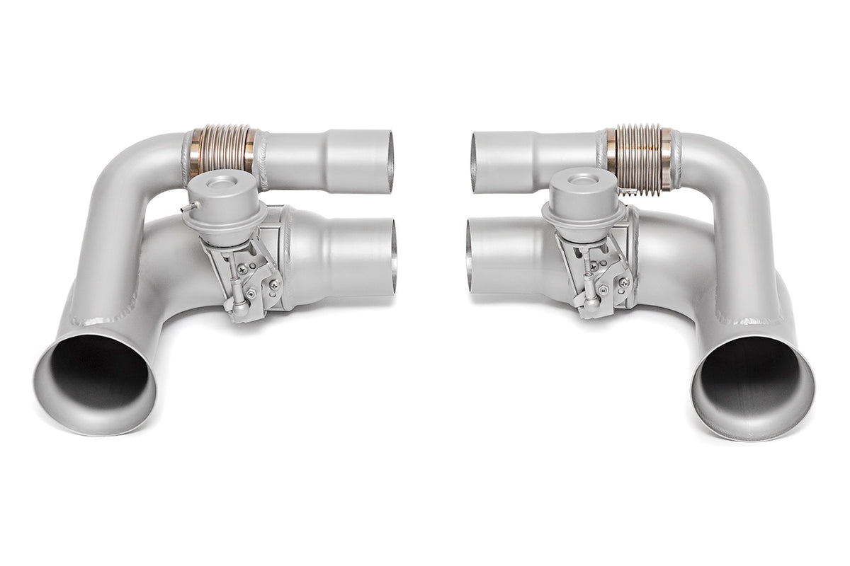 Porsche 997 GT3 Valved Side Muffler Bypass Pipes Main image