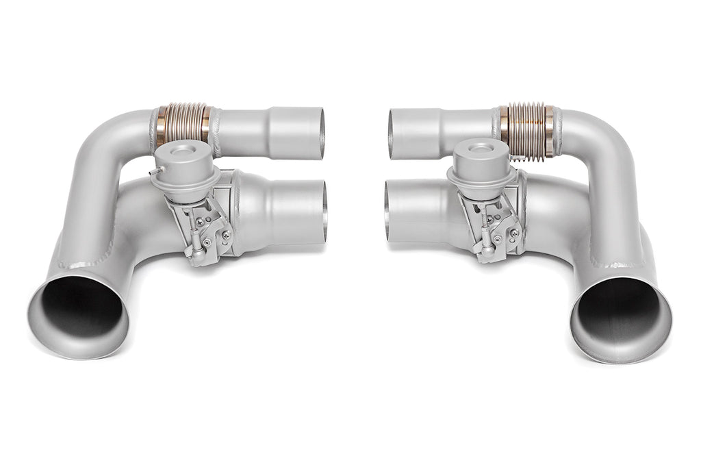 Porsche 991 GT3 / GT3 RS / 911R SOUL Valved Side Muffler Bypass Pipes