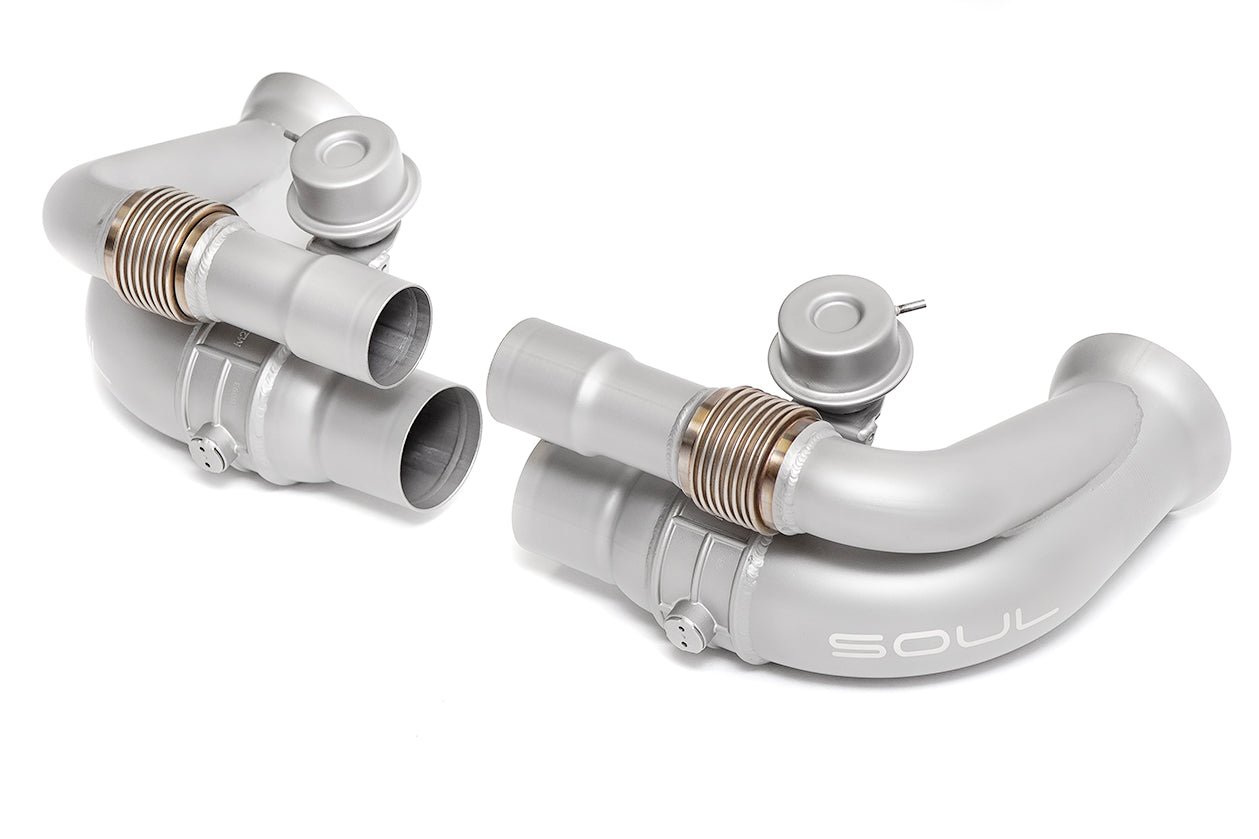 Porsche 997 GT3 Valved Side Muffler Bypass Pipes Secondary image