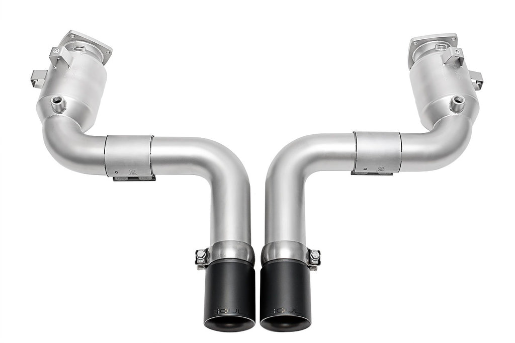 Porsche 991.2 Carrera (with PSE) SOUL Trackback Turbo Back Exhaust