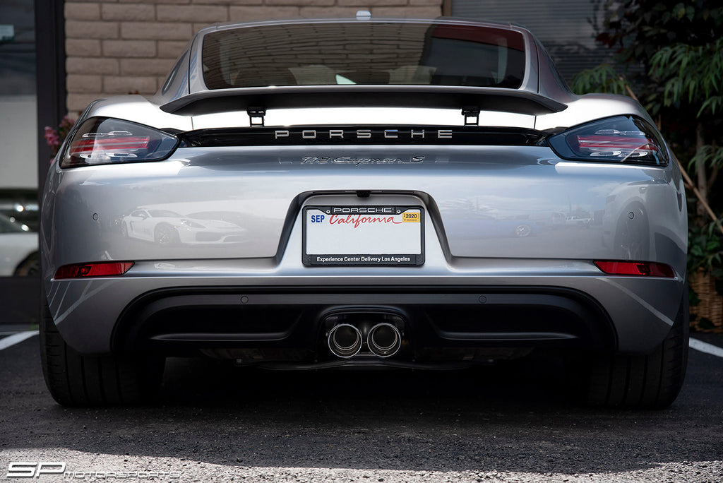 Porsche 718 Boxster / Cayman SOUL Bolt-On X-Pipe With Tips