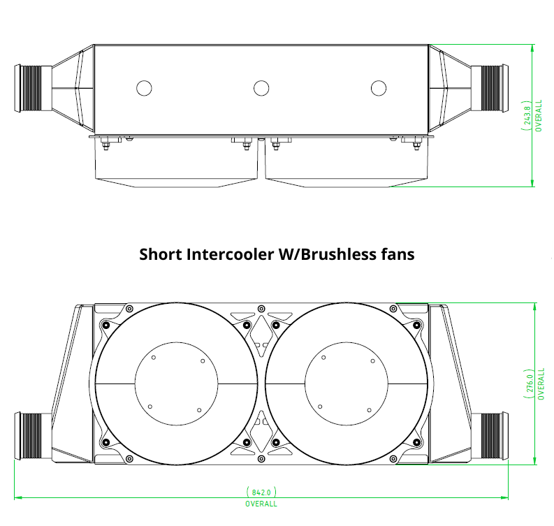 Universal Drift Intercoolers