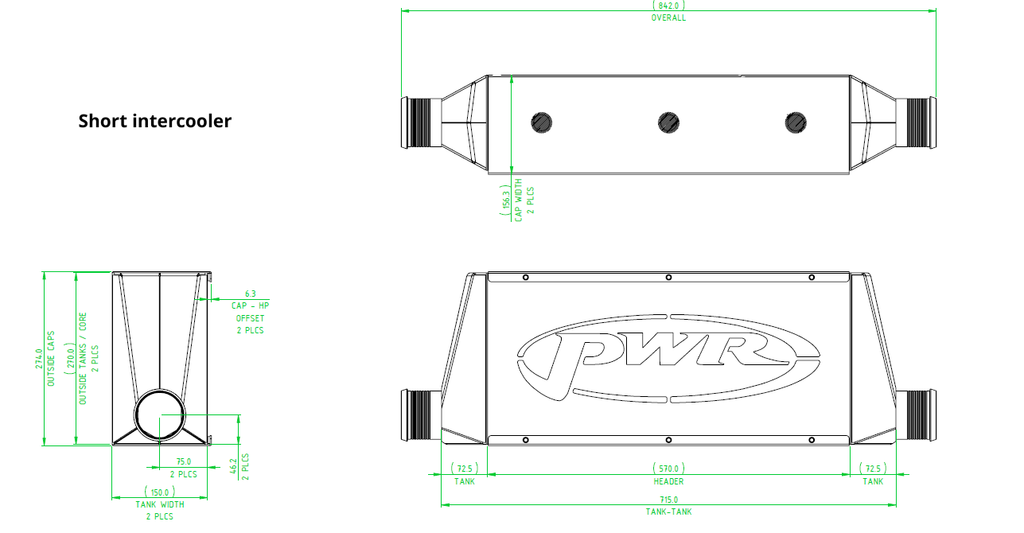 Universal Drift Intercoolers