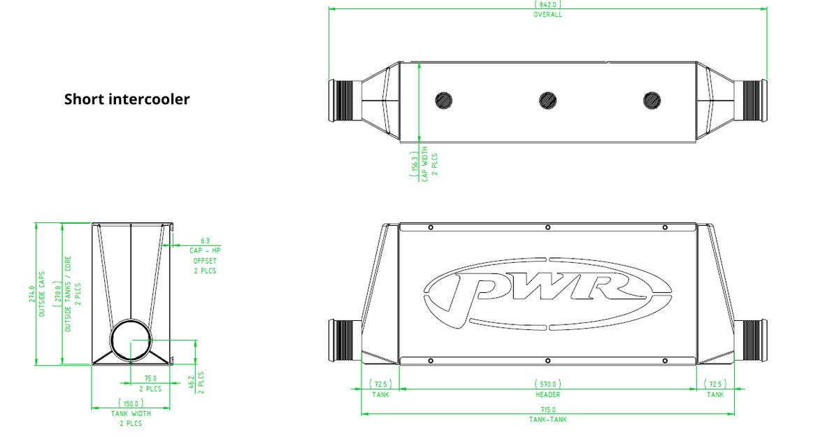 Universal Drift Intercoolers