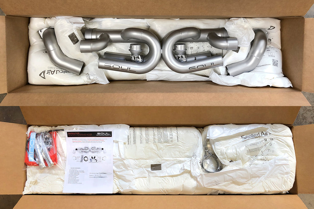 Porsche 991.1 Base with PSE / S / GTS Carrera SOUL Valved Performance Exhaust System