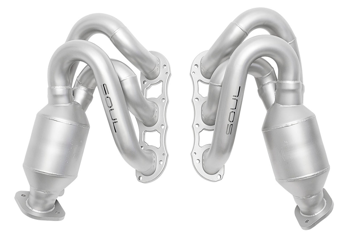 Porsche 981 Boxster / Cayman SOUL Long Tube Street Headers Main image