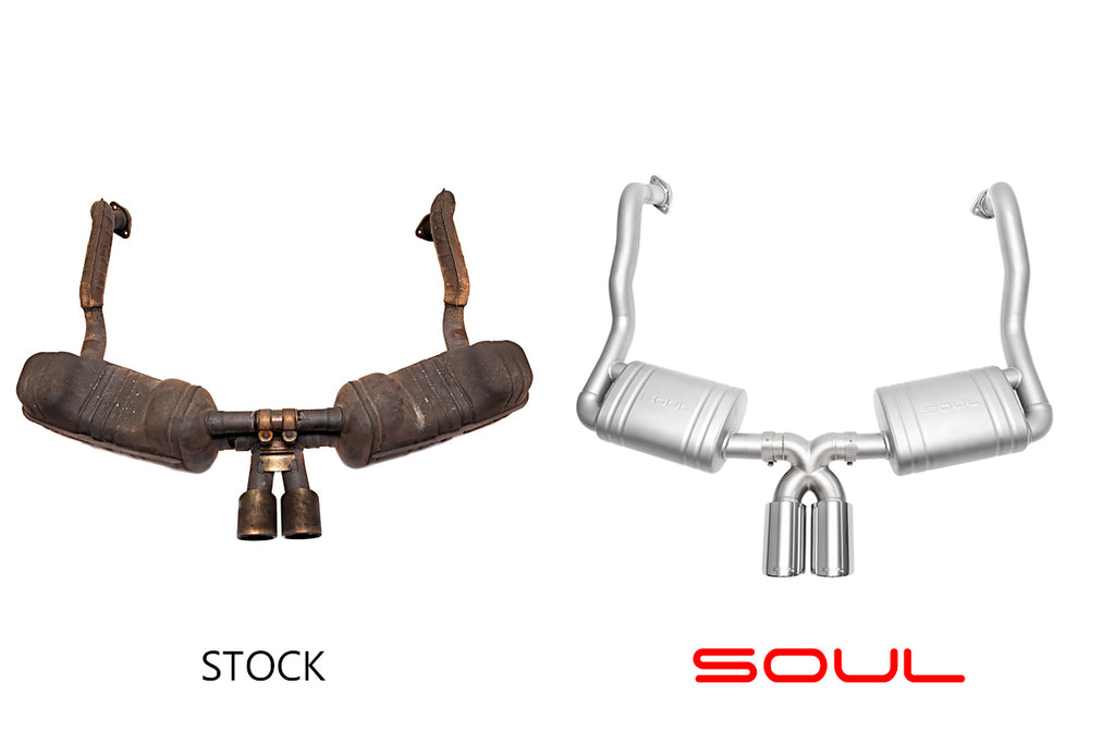 Porsche 981 Boxster / Cayman SOUL Performance Exhaust System