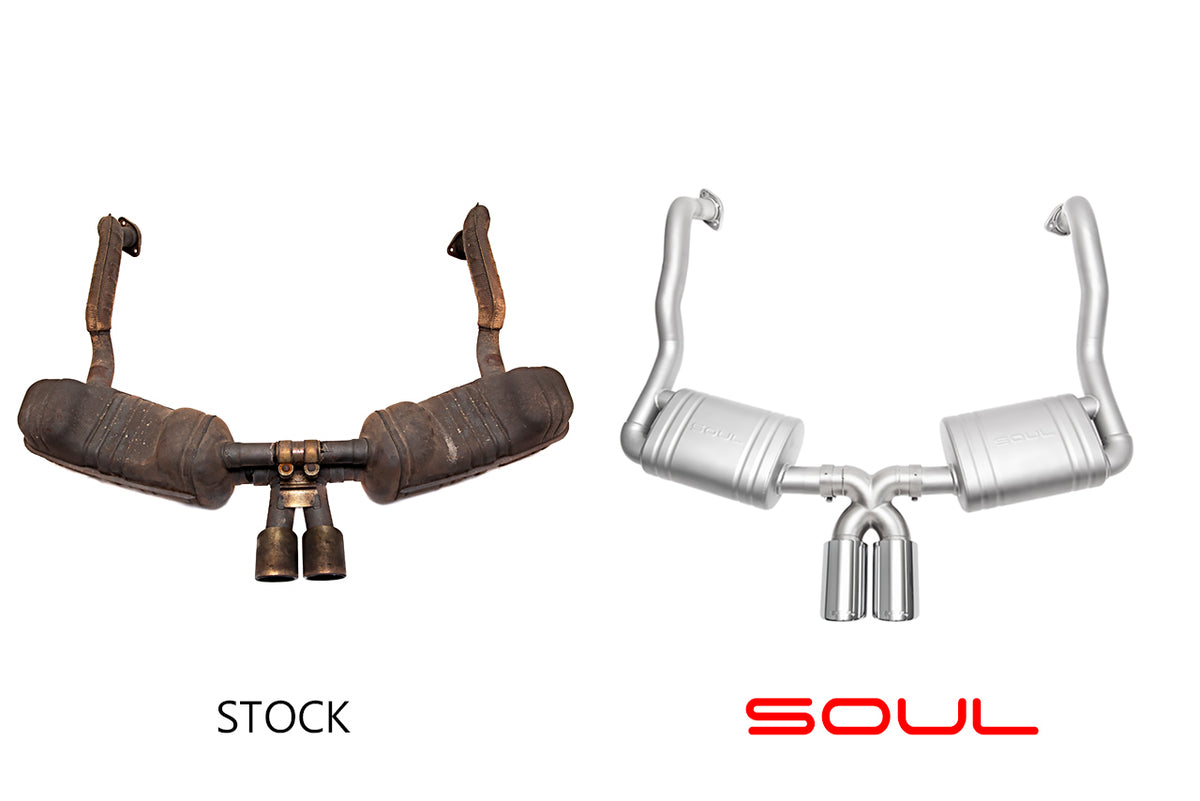 Porsche 981 Boxster / Cayman SOUL Performance Exhaust System