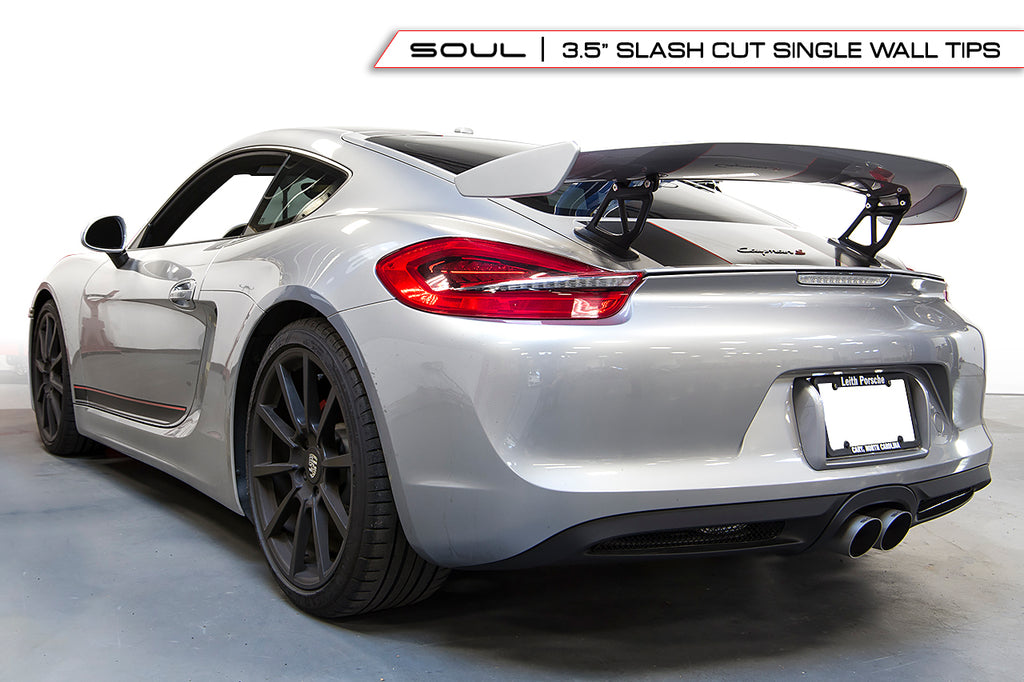 Porsche 981 Boxster / Cayman SOUL Valved Exhaust System