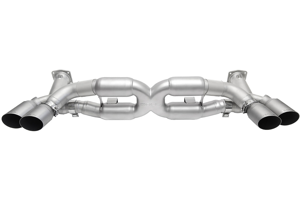 Porsche 991 Turbo SOUL Competition X-Pipe Exhaust System