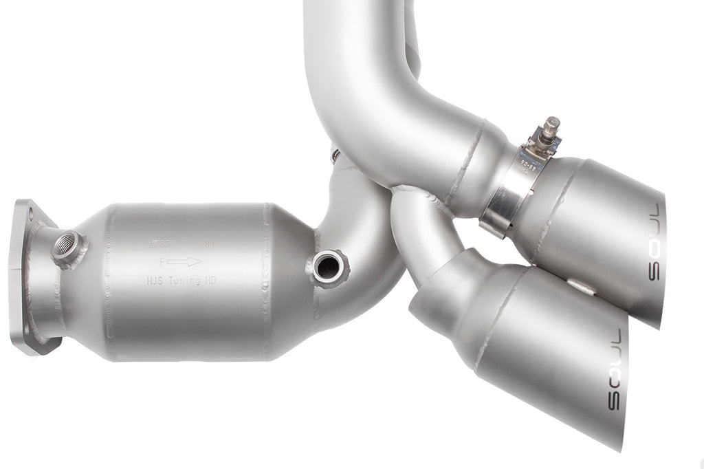 Porsche 991 Turbo SOUL Sport X-Pipe Exhaust System
