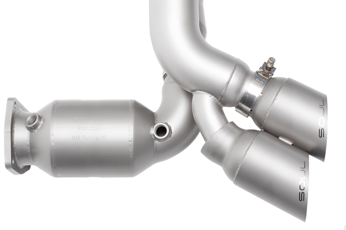 Porsche 991 Turbo SOUL Sport X-Pipe Exhaust System