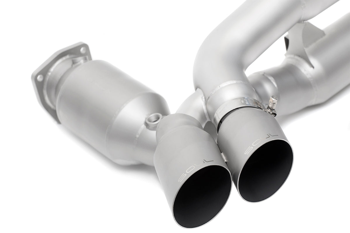 Porsche 991 Turbo SOUL Sport X-Pipe Exhaust System