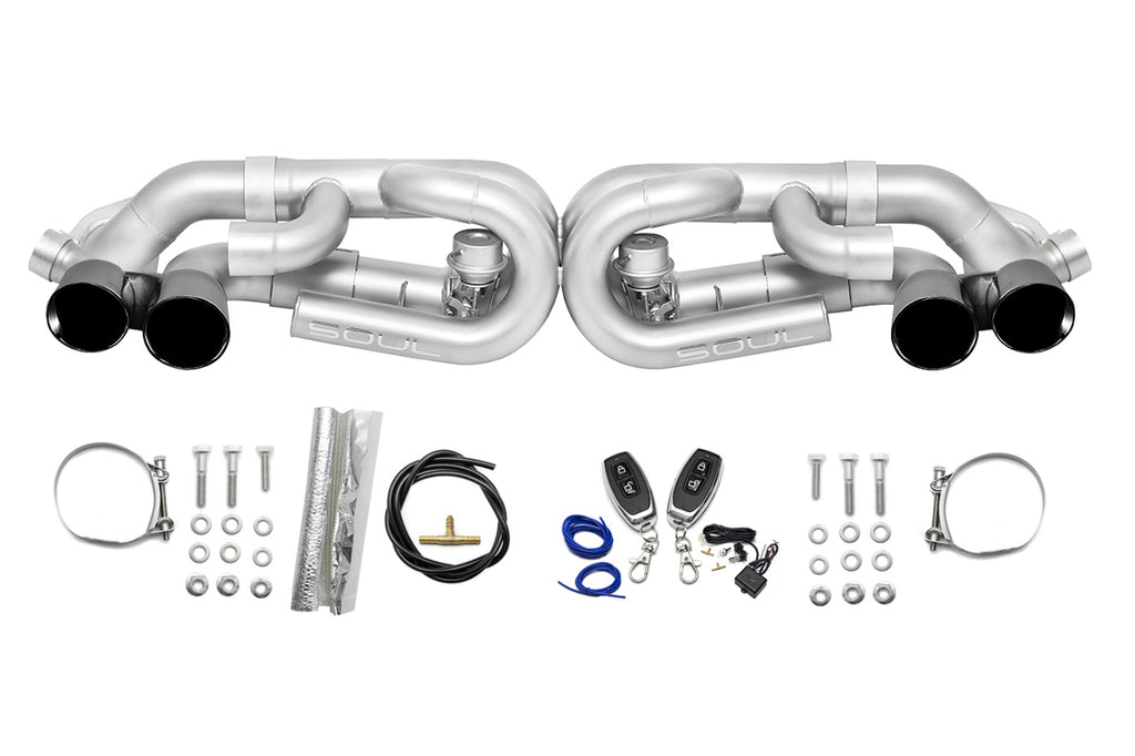 Porsche 991.1 Carrera Base (without PSE) Valved Performance Exhaust System
