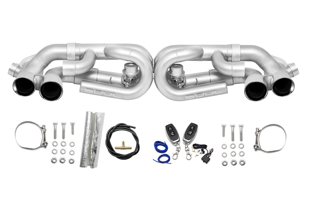 Porsche 991.1 Carrera Base (without PSE) Valved Performance Exhaust System