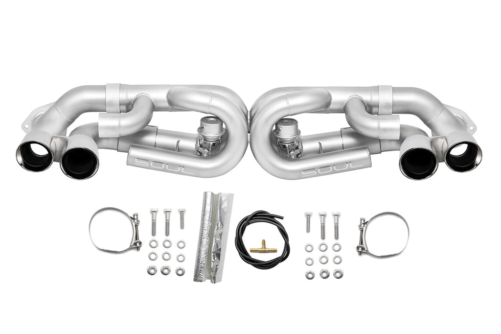 Porsche 991.1 Base with PSE / S / GTS Carrera SOUL Valved Performance Exhaust System