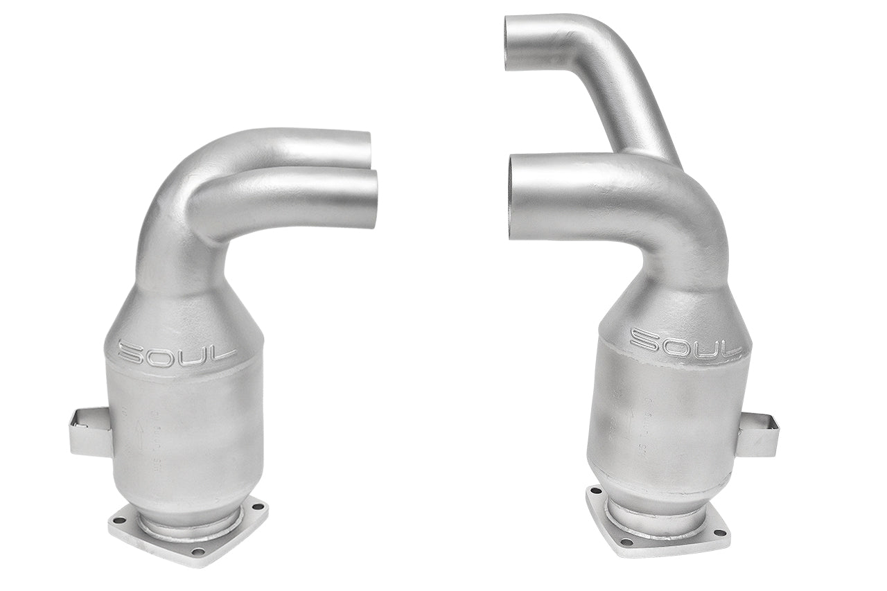 Porsche 991.2 Carrera (with PSE) SOUL Sport Catalytic Converters Secondary image