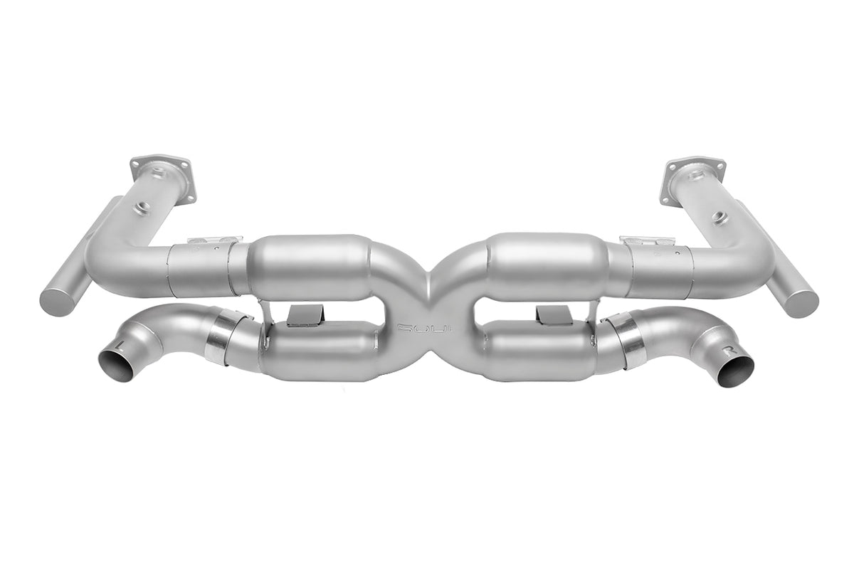 Porsche 996 Turbo Competition X-Pipe Exhaust System Main image