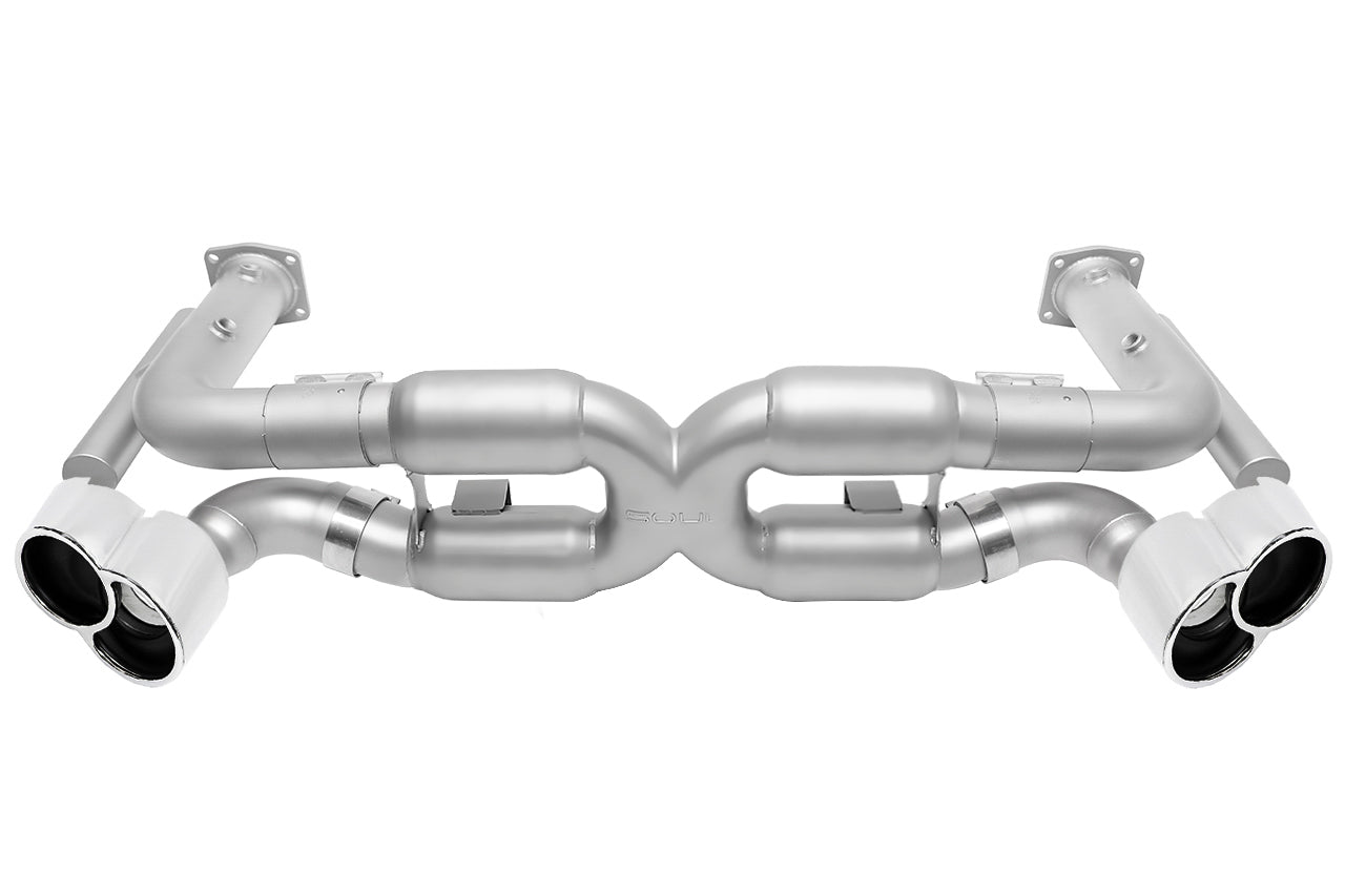 Porsche 996 Turbo Competition X-Pipe Exhaust System Secondary image