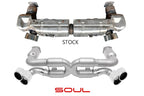 Porsche 996 Turbo Sport X-Pipe Exhaust System