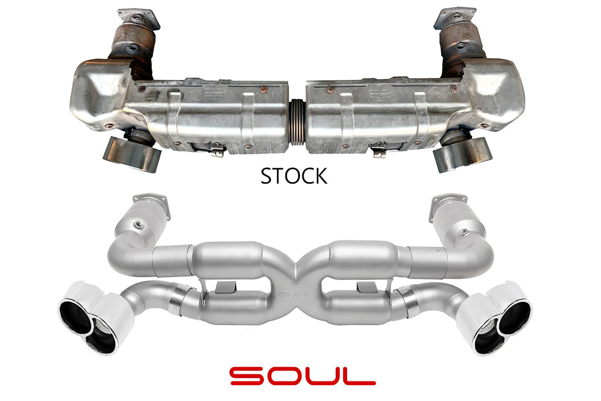 Porsche 996 Turbo Sport X-Pipe Exhaust System