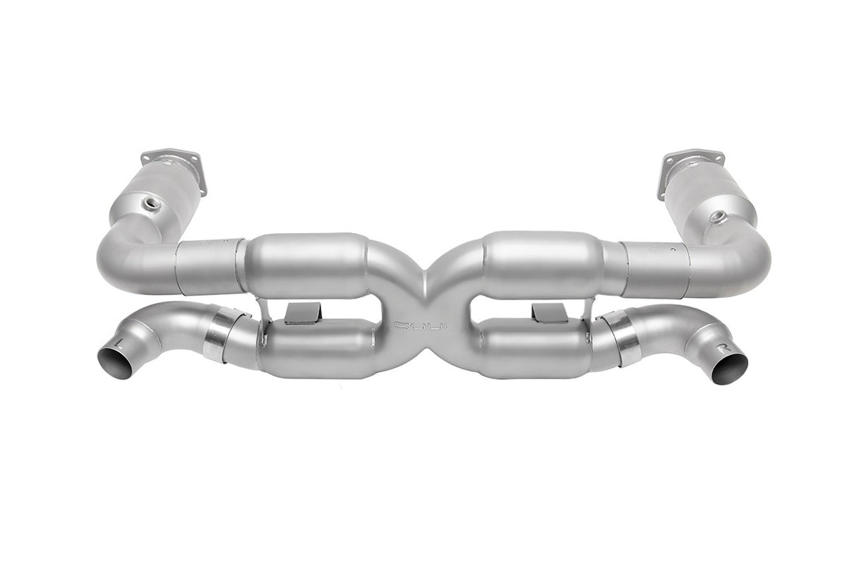 Porsche 996 Turbo Sport X-Pipe Exhaust System Main image