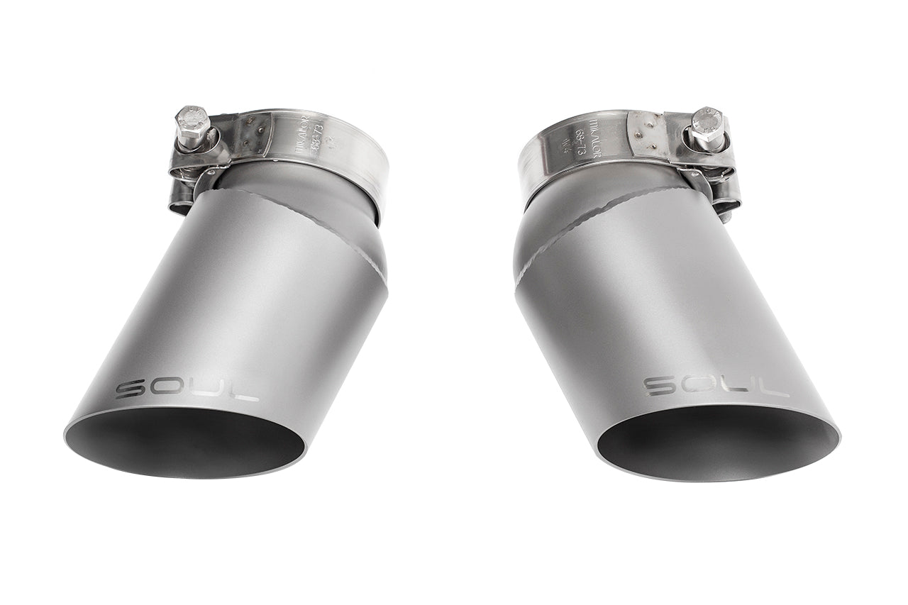Porsche 997.1 Turbo GT2 Style Bolt On Exhaust Tips Secondary image