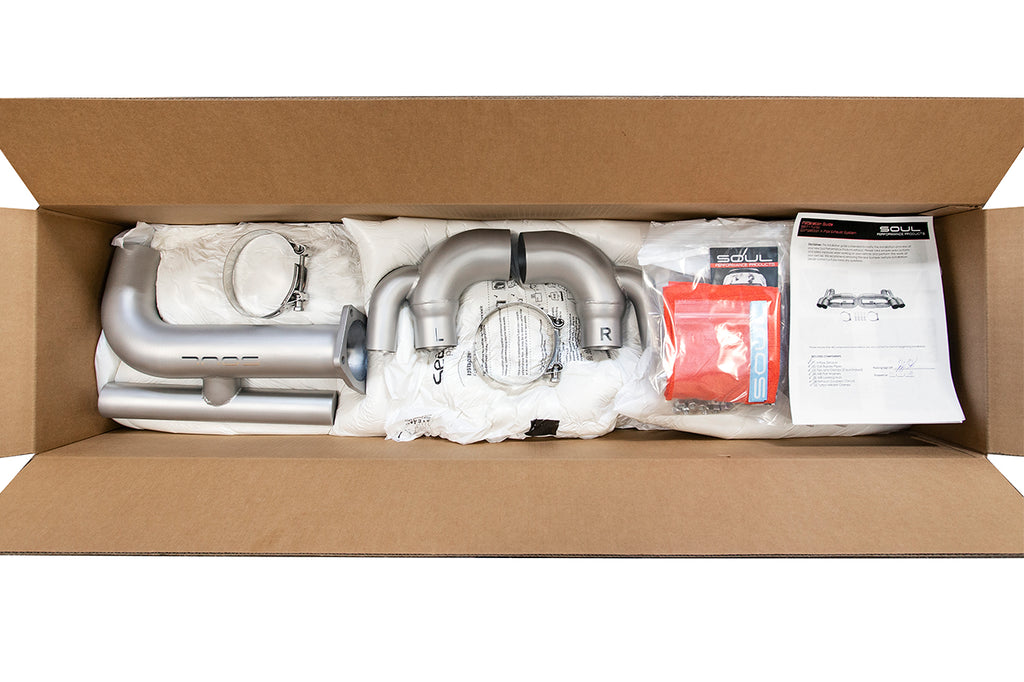 Porsche 997.1 Turbo Competition X-Pipe Exhaust System