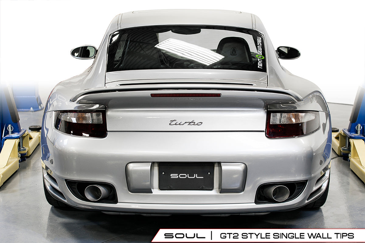 Porsche 997.1 Turbo Competition X-Pipe Exhaust System