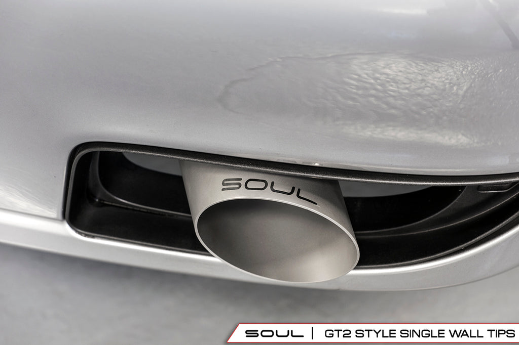Porsche 997.1 Turbo Competition X-Pipe Exhaust System