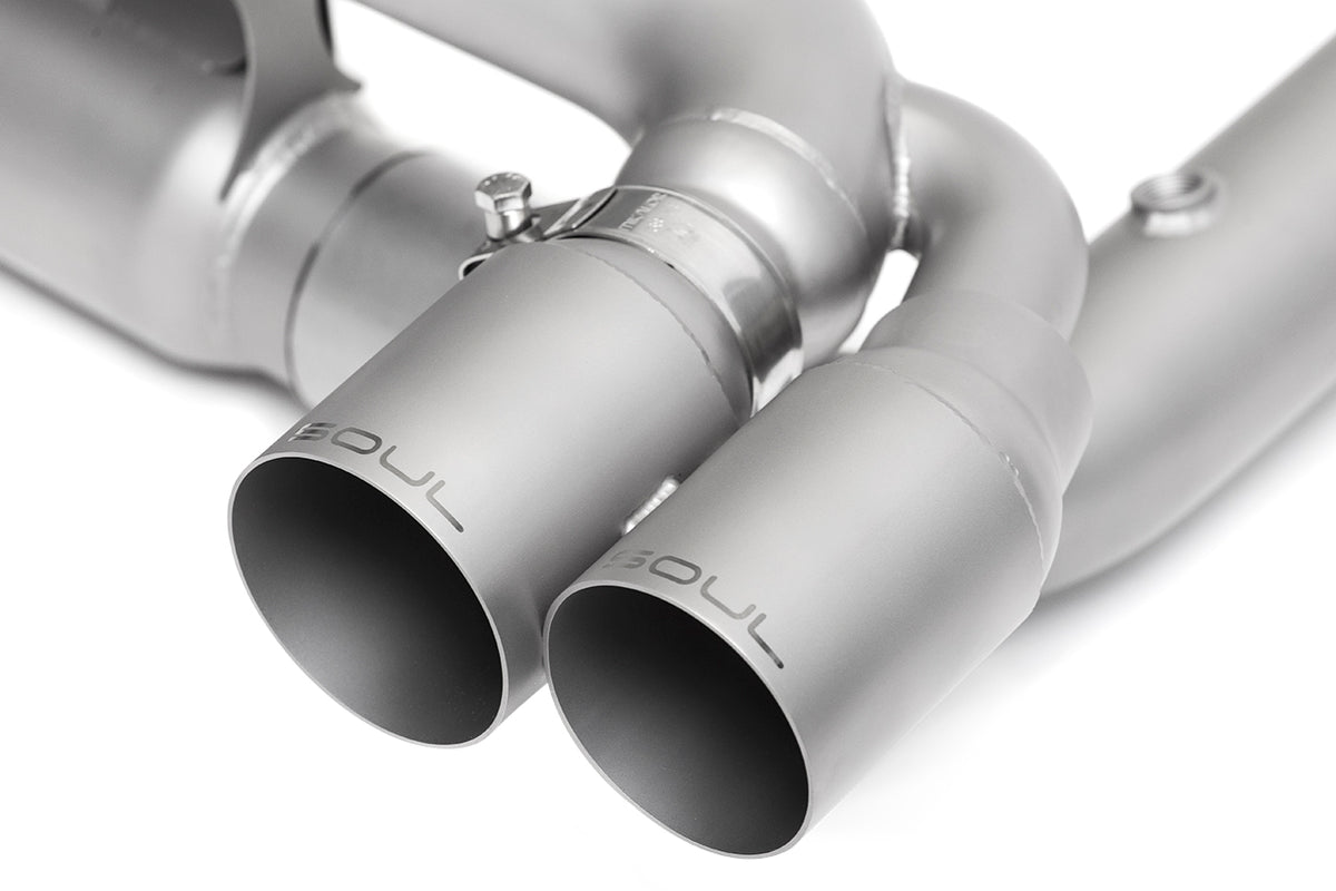 Porsche 997.1 Turbo Competition X-Pipe Exhaust System
