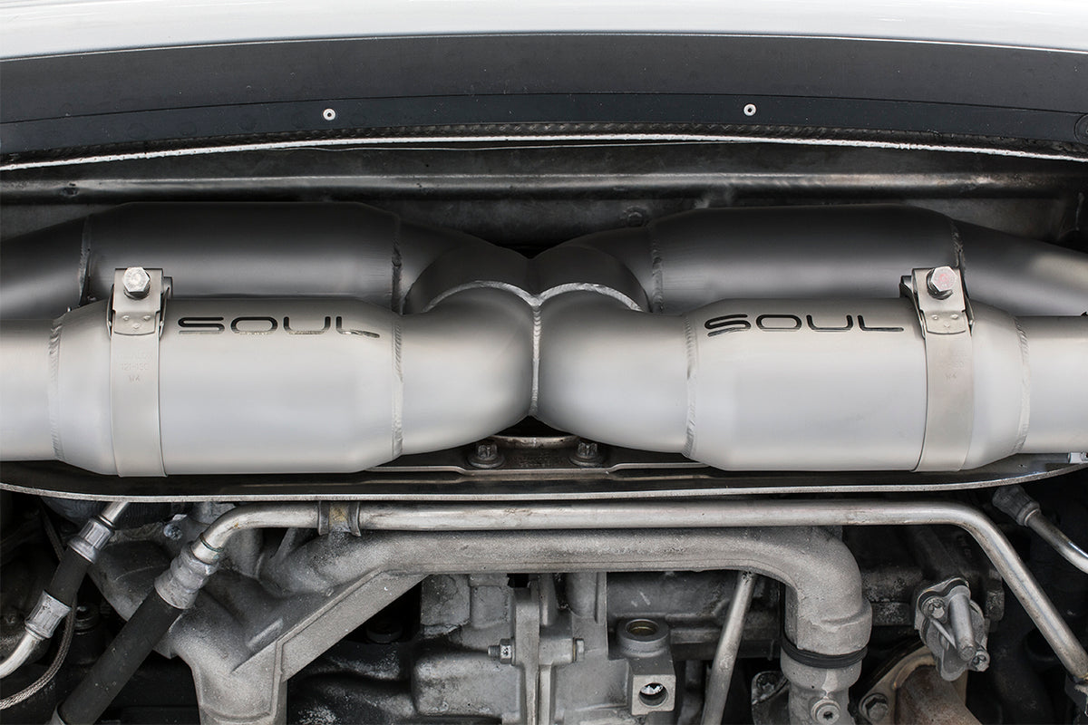 Porsche 997.1 Turbo Competition X-Pipe Exhaust System