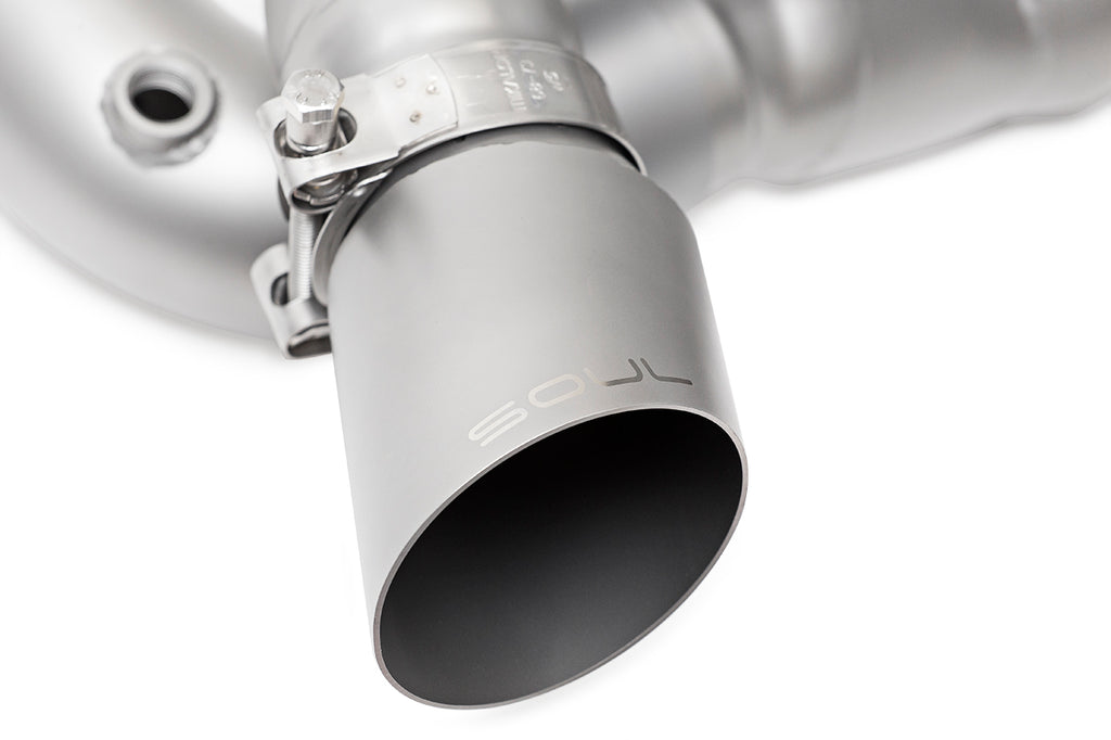 Porsche 997.2 Turbo Competition SOUL X-Pipe Exhaust System