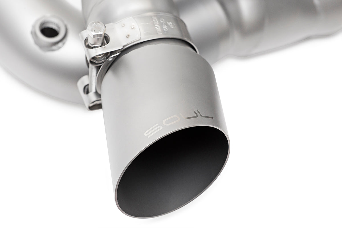 Porsche 997.2 Turbo Competition SOUL X-Pipe Exhaust System