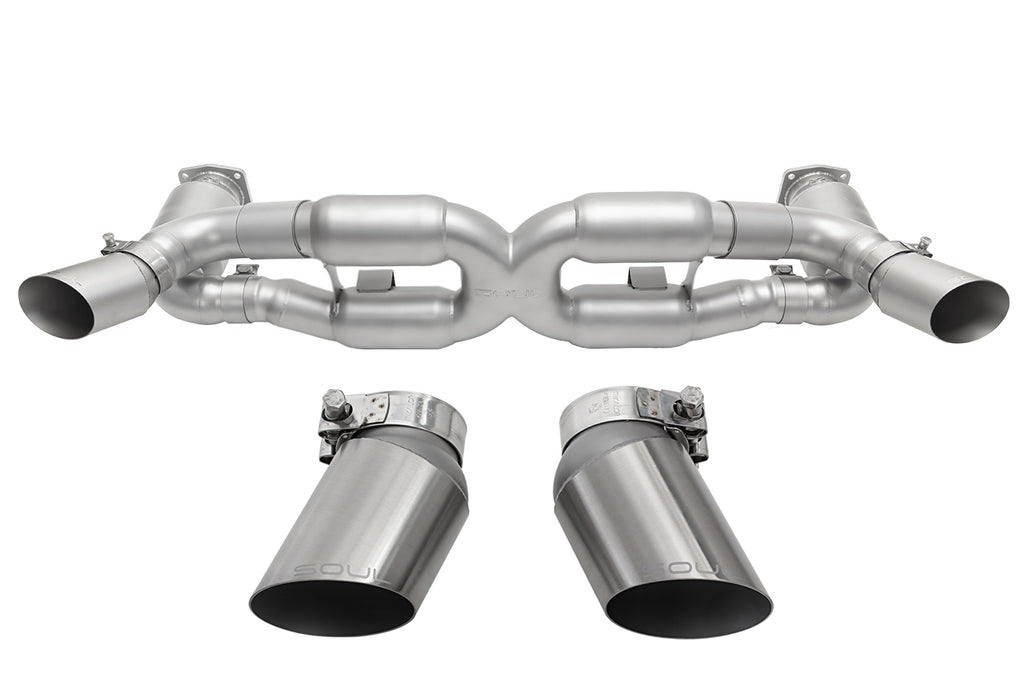 Porsche 997.2 Turbo Sport SOUL X-Pipe Exhaust System