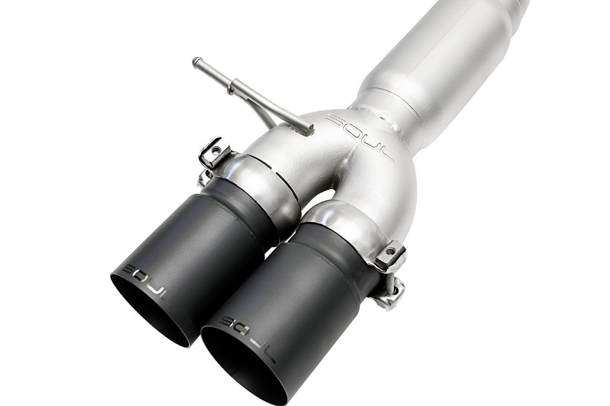 BMW F06 / F12 / F13 M6 SOUL Resonated Muffler Bypass Exhaust