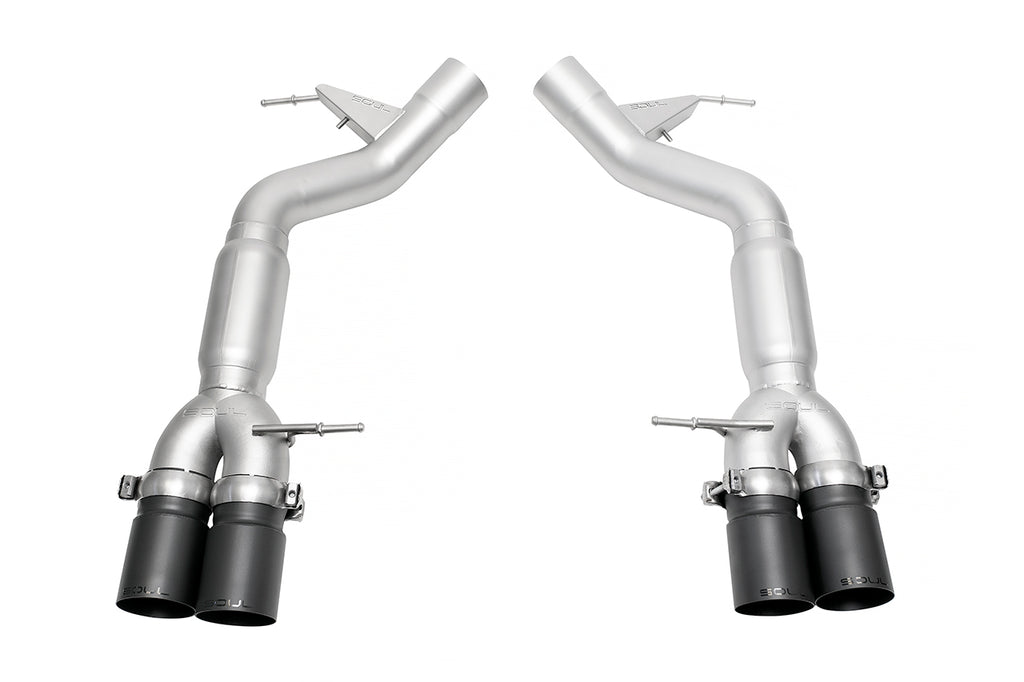 BMW F10 M5 SOUL Resonated Muffler Bypass Exhaust