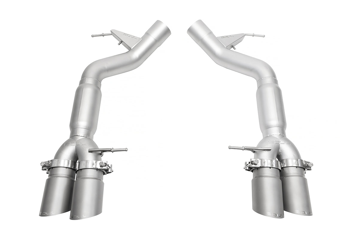 BMW F06 / F12 / F13 M6 SOUL Resonated Muffler Bypass Exhaust