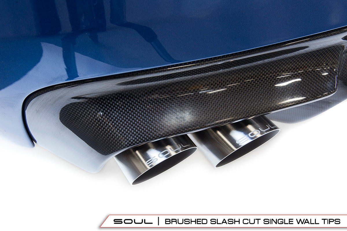 BMW F06 / F12 / F13 M6 SOUL Resonated Muffler Bypass Exhaust