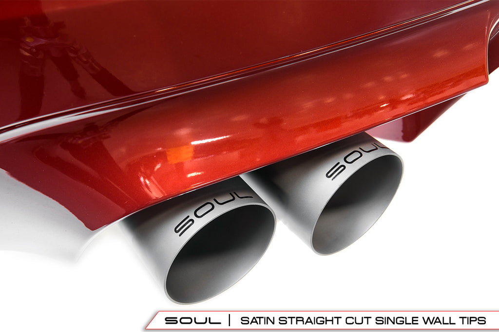 BMW F06 / F12 / F13 M6 SOUL Resonated Muffler Bypass Exhaust